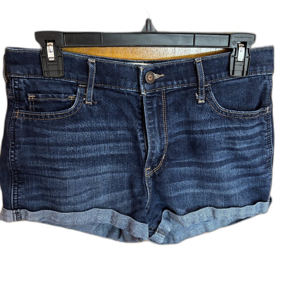 Hollister short short high rise denim shorts